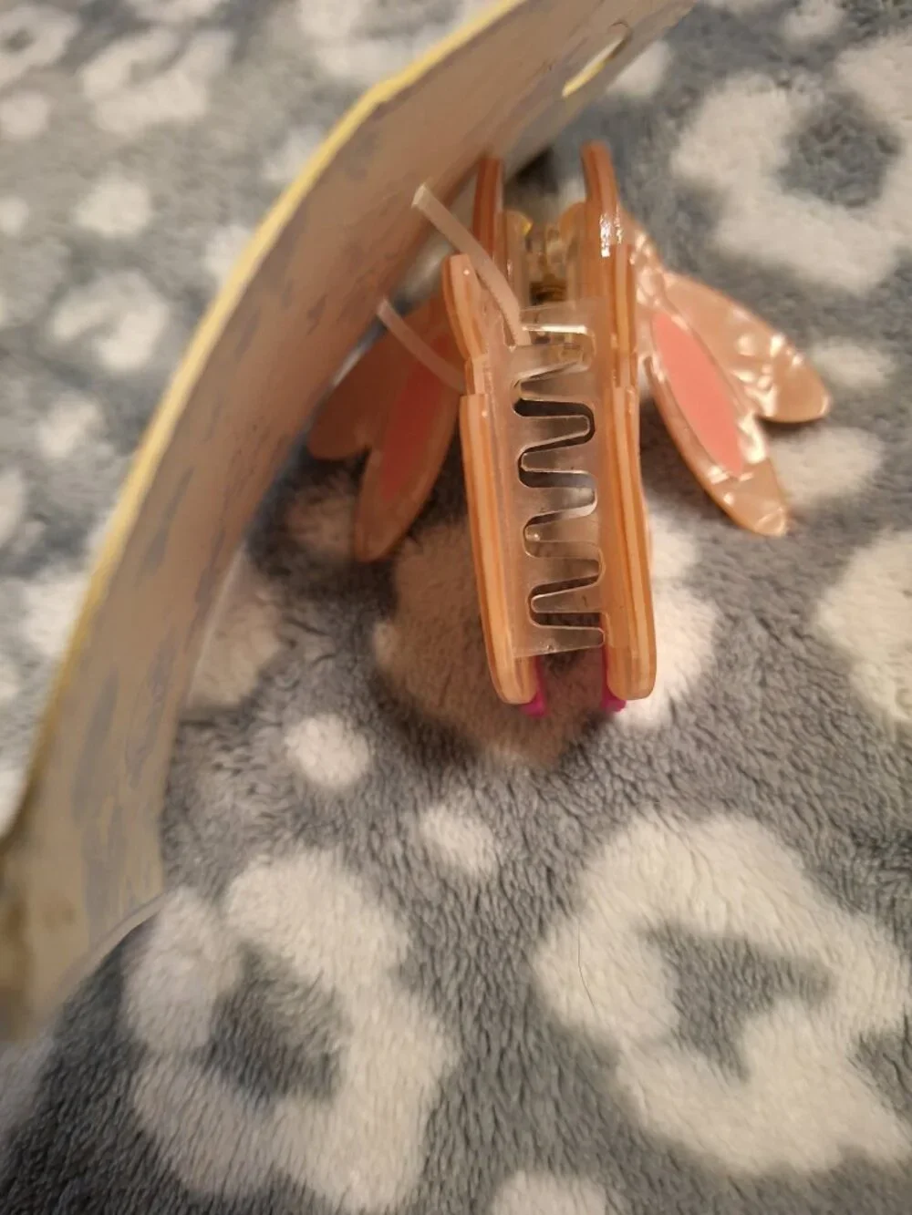 Bunny Rabbit Hair Claw in Perfect Condition